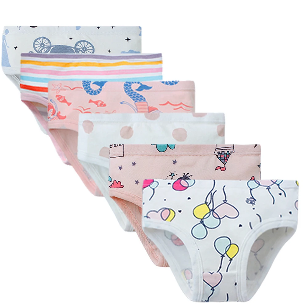 Bragas de algodón puro para bebé niña – pantalón corto verano