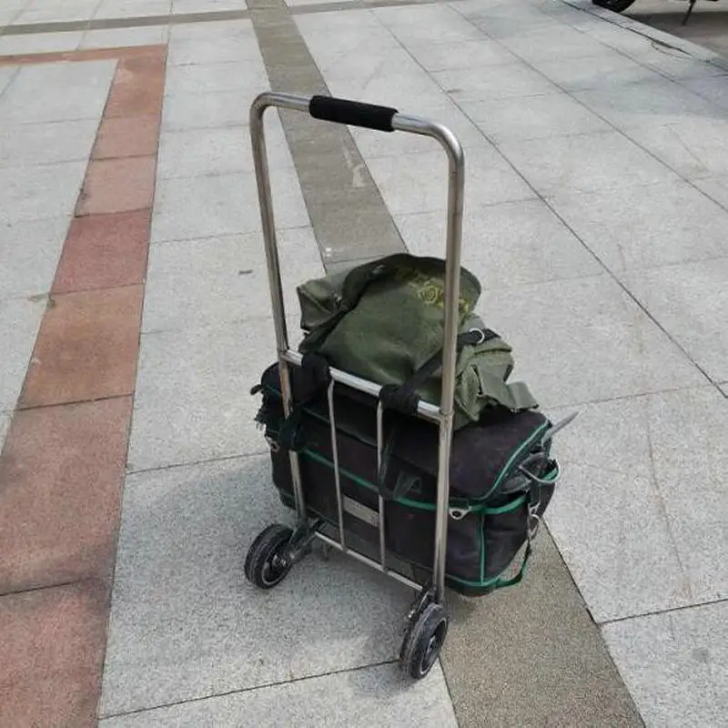 Carrito infantil plegable con varilla de acero para viaje - imagen 3