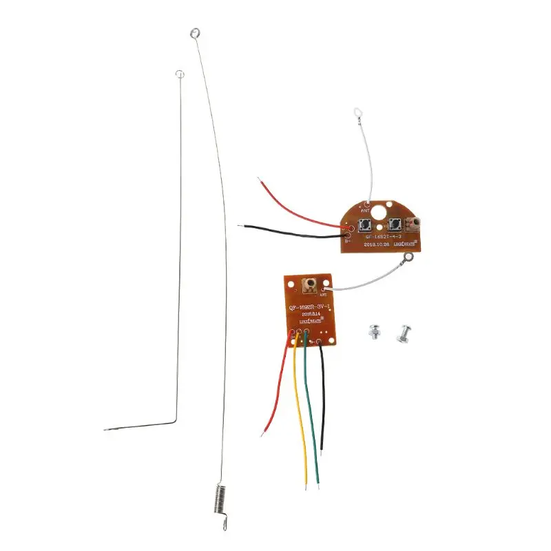 Placa transmisora y receptor para sistema RC 2CH