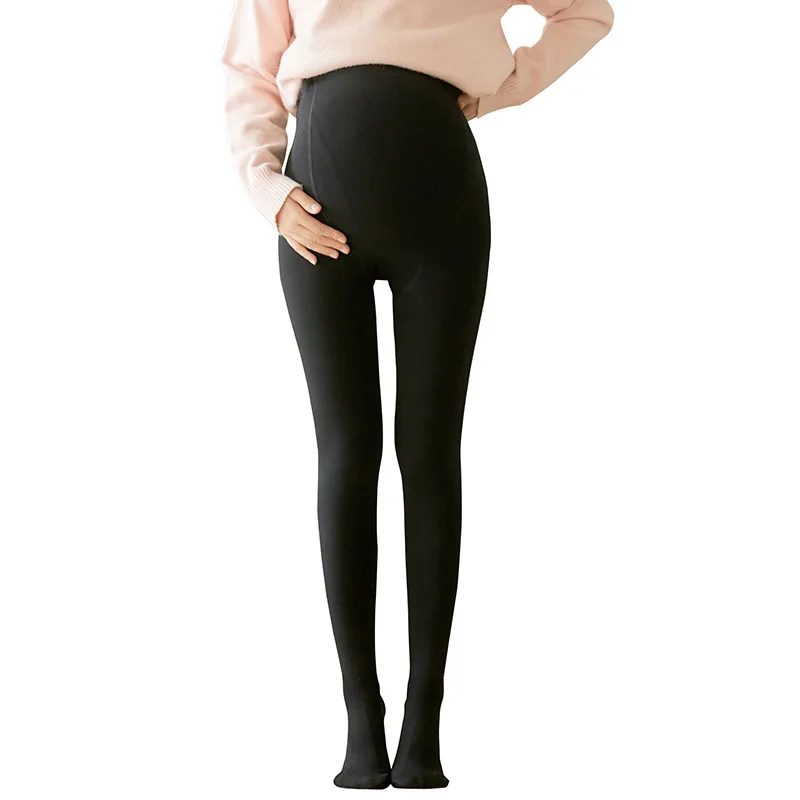 Pantimedias premamá de terciopelo algodón para otoño invierno - imagen 5