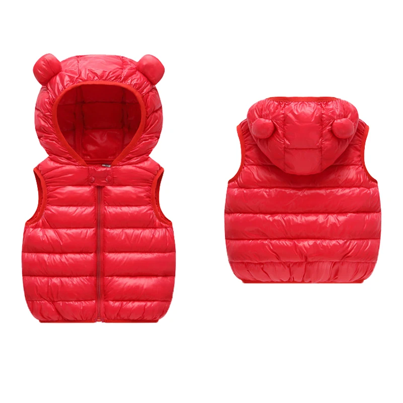 Chaleco de Plumón con Capucha para Niños – Unisex - imagen 4