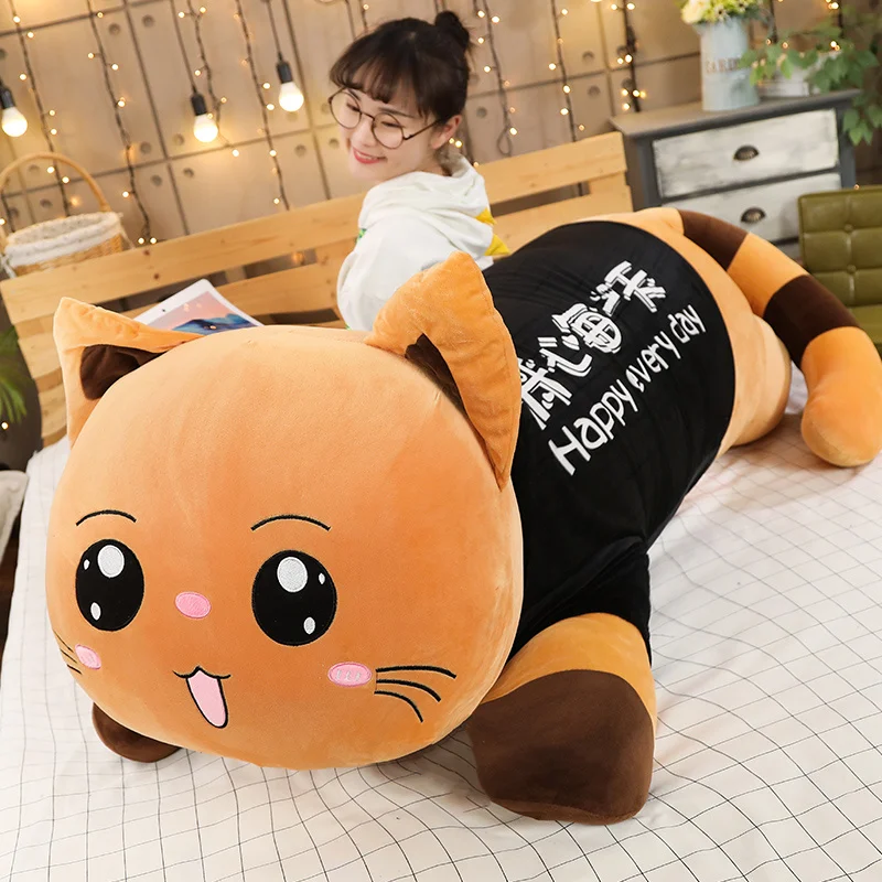 Peluche de gato suave de dibujos animados para niños - imagen 5