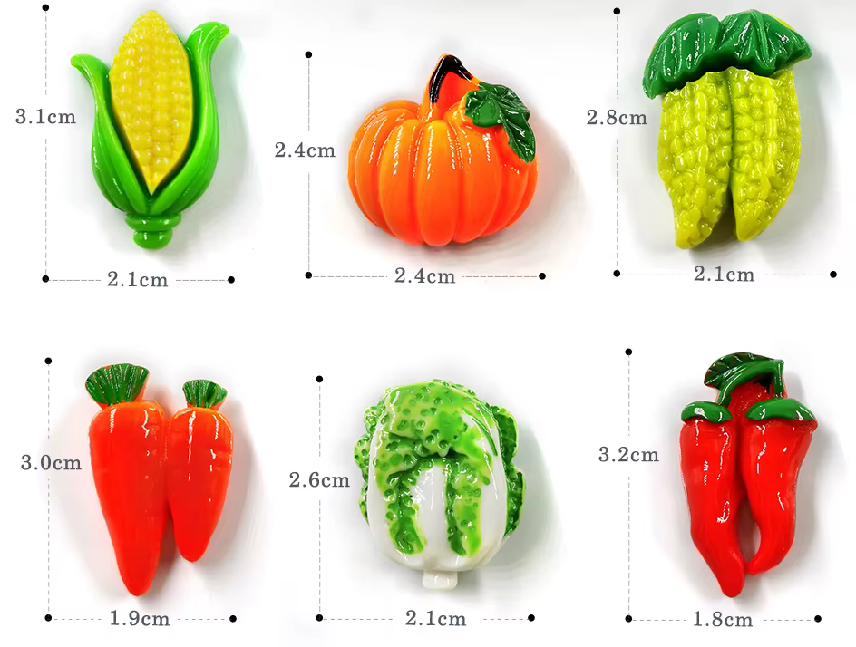 Diversas piezas decorativas