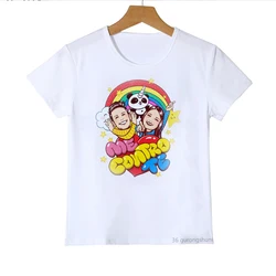 Camiseta infantil Me Contro Te – Manga corta con estampado musical