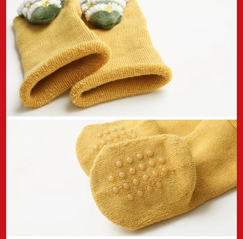 Vista general de las chaussettes de invierno gruesas