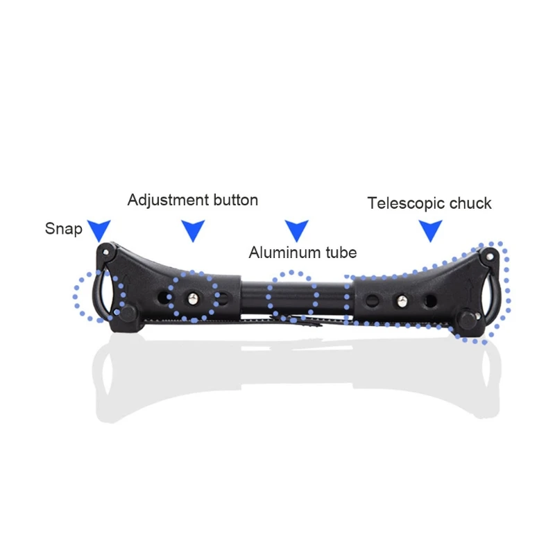 Conector para cochecito de bebé gemelar con articulación universal - imagen 2
