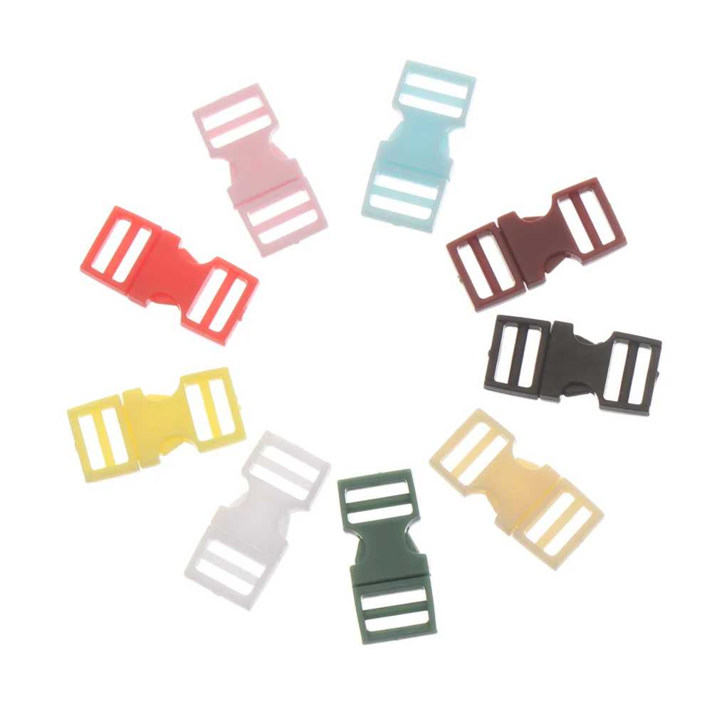 Mini hebilla de plástico para manualidades infantiles y accesorios - imagen 4