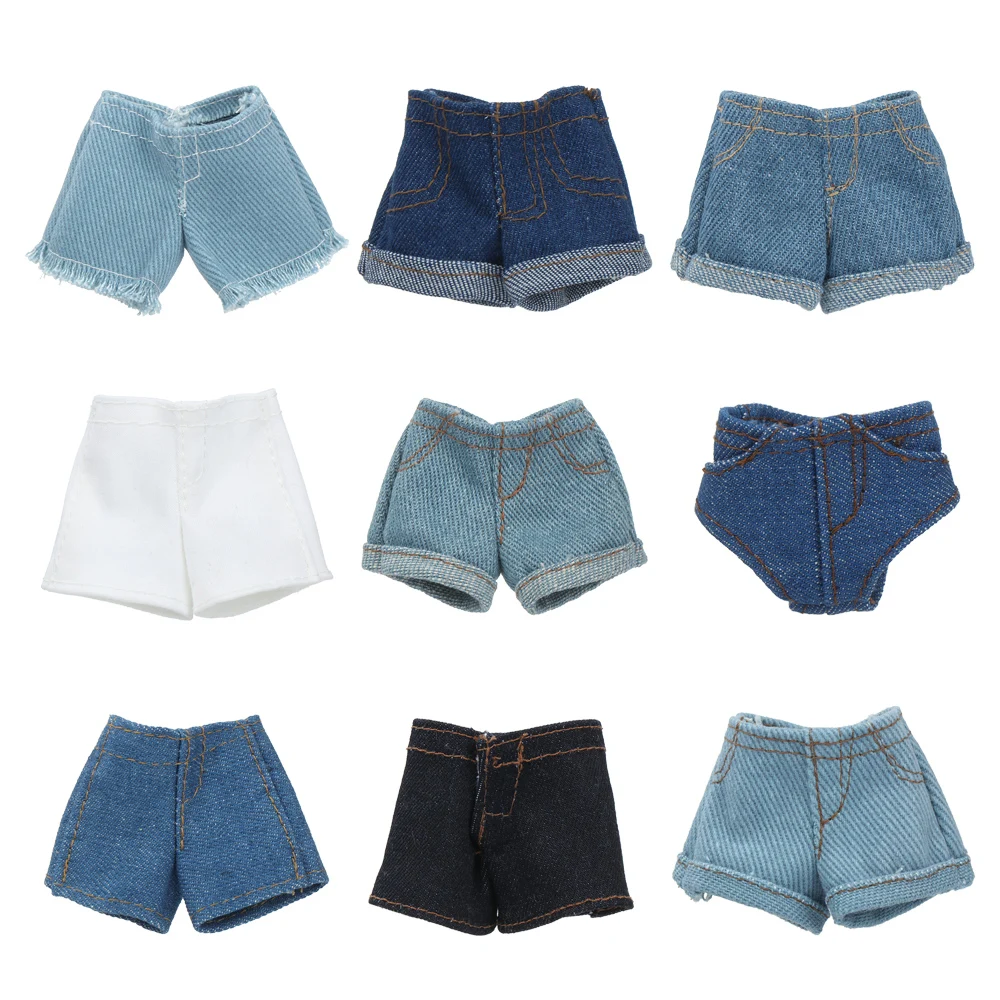 Pantalones vaqueros cortos para muñecas BJD – 30 cm