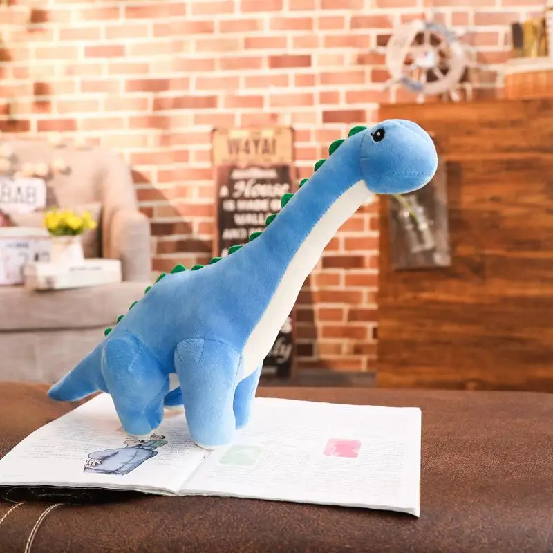 Peluche dinosaurio Tanystropheus colorido, juguete de regalo - imagen 3