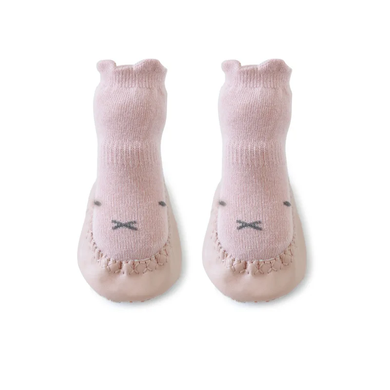 Calcetines antideslizantes de algodón para bebé 0-2 años - suela suave - imagen 2