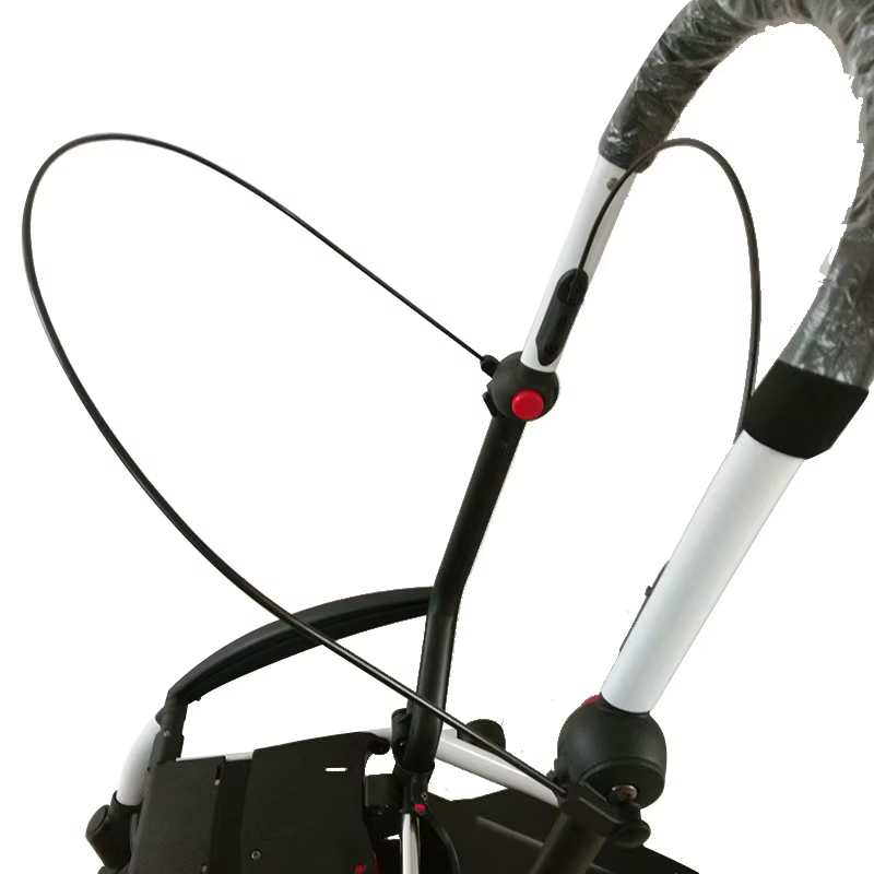 Varilla de soporte desmontada para almacenamiento