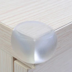PANGDUBE protectores de esquinas en silicona transparentes para mesa