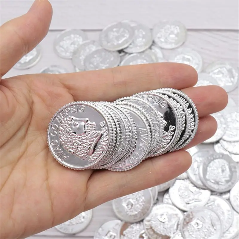 Monedas de juguete doradas sin BPA para fiestas infantiles - imagen 2