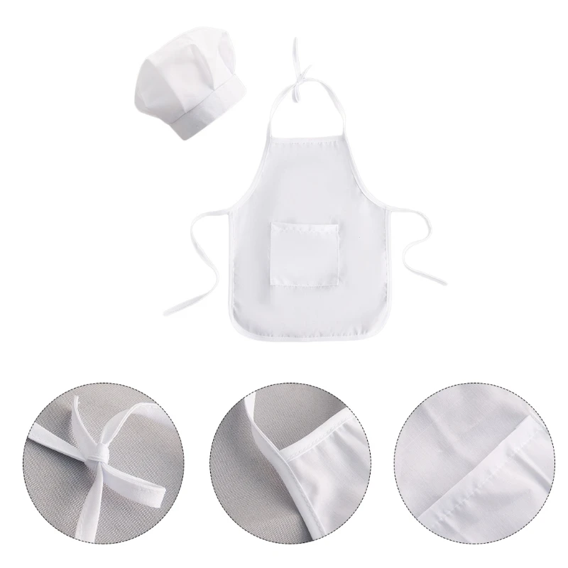 Conjunto chef bebé para cosplay y fotografía