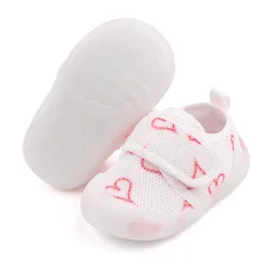 Zapatos de bebé antideslizantes de malla transpirable y cómodos