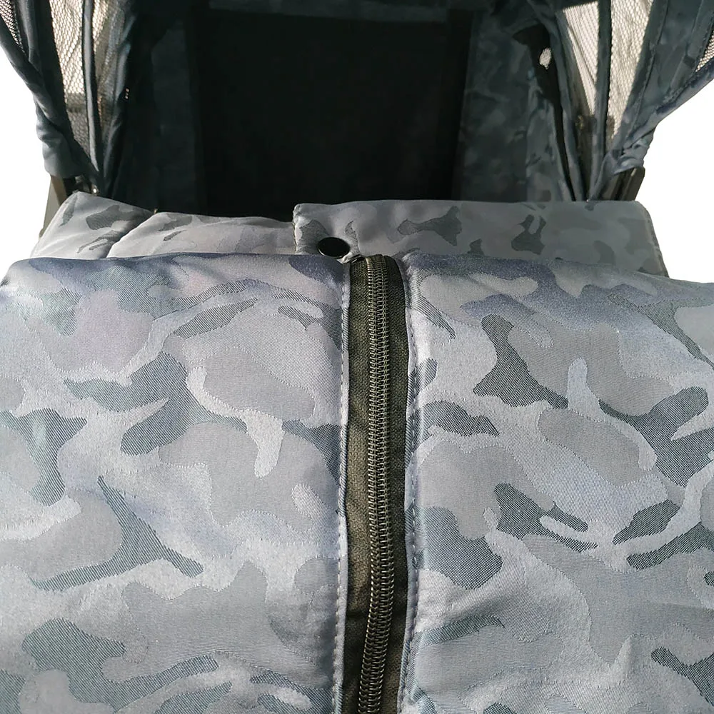Yoya Plus cubrepiernas antiviento con cremallera para carrito - imagen 3