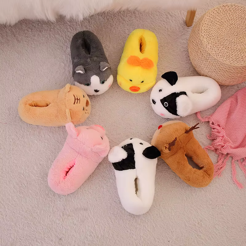 Zapatillas amarillas con suela antideslizante
