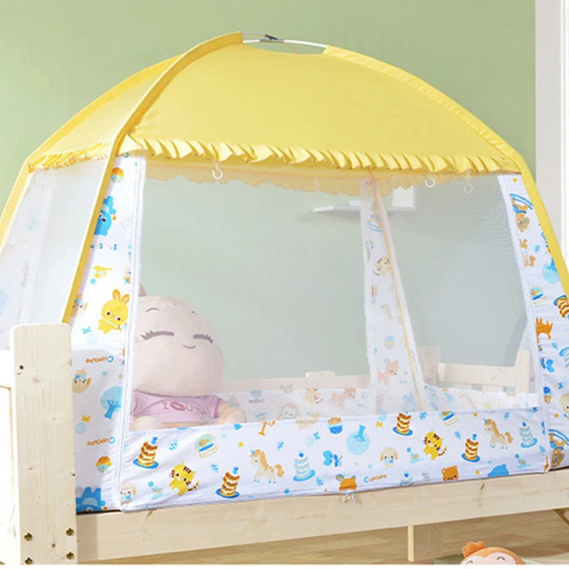 Mosquitera para cama de bebé con dosel anticaída en guardería - imagen 3