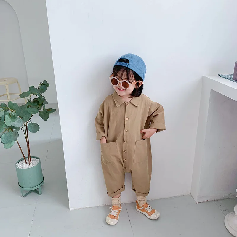 Mono de punto con estilo cargo para niños y niñas - Primavera/Otoño - imagen 5