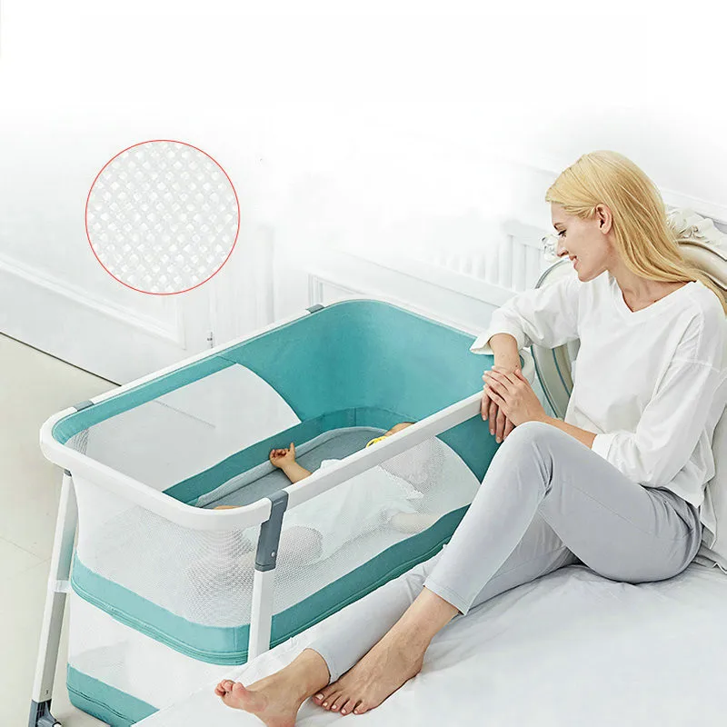 BB Shaker Cuna portátil 2 en 1 multifuncional para recién nacidos - imagen 2