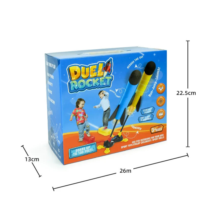 Lanzador de pies EVA para niños al aire libre, seguro - imagen 5