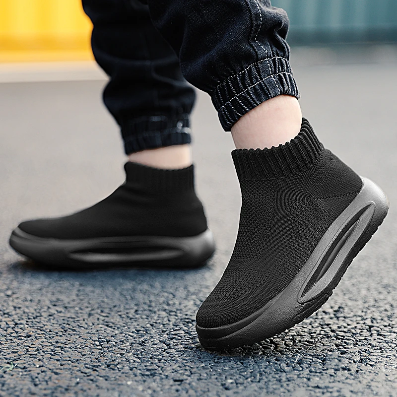 Zapatillas deportivas infantiles para niños y niñas transpirables