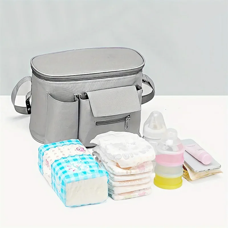 Bolso Maternal Cruzado para Carrito Bebé – Amplio y Resistente - imagen 4