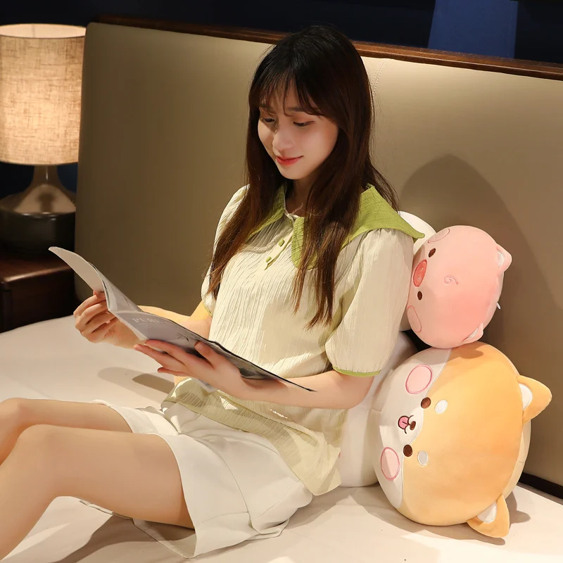 Peluche almohada suave estilo tierno de animalito para bebé y niños - imagen 2