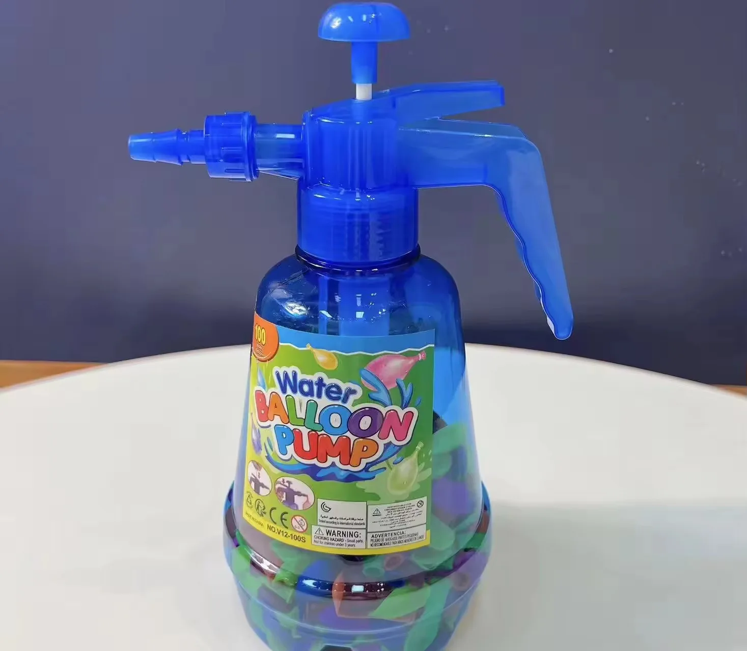 Kit con globos de anudado automático