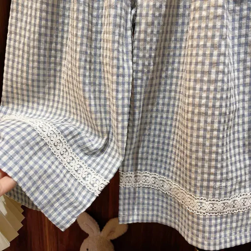 Pantalones de verano finos rectos casuales dulces para niños y niñas - imagen 2