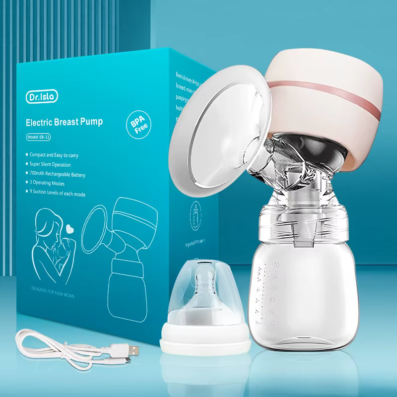 MAMIJOYExtractor leche eléctrico portátil – Silencioso recargable USB - imagen 2