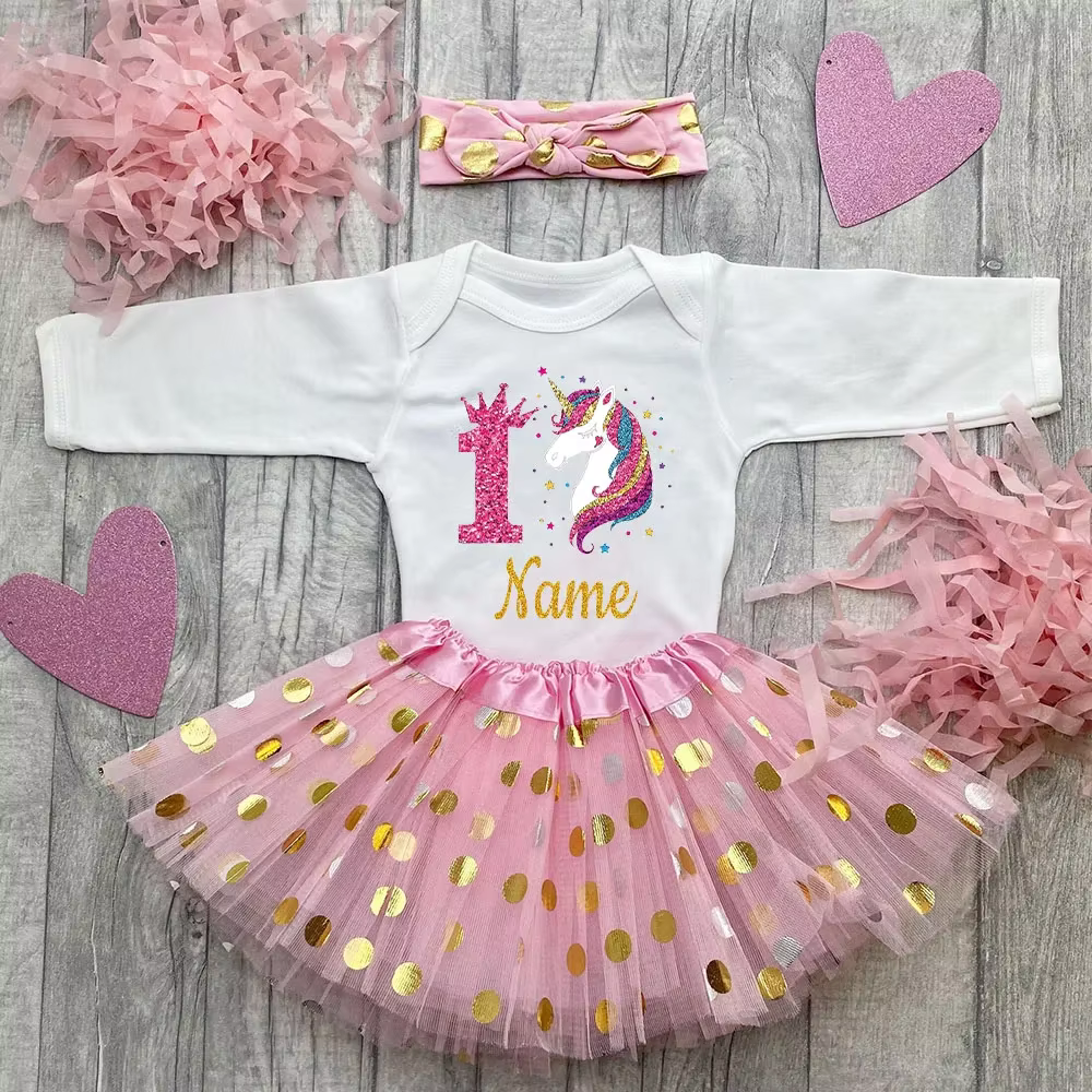 Body con tutú de lentejuelas para niña - imagen 4