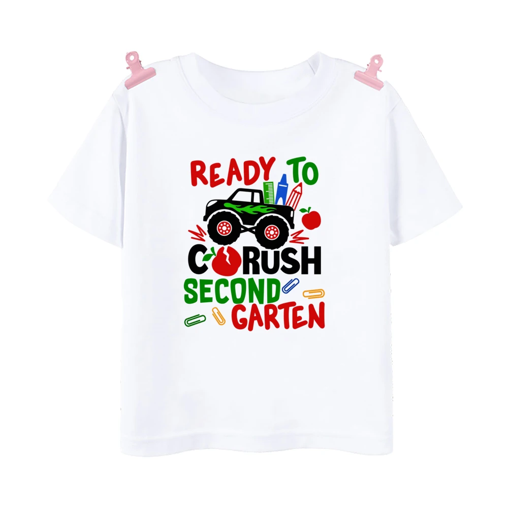 Camiseta manga corta infantil - Vuelta al cole para niños - imagen 5