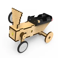 Vehículo de escalada eléctrico de madera para niños