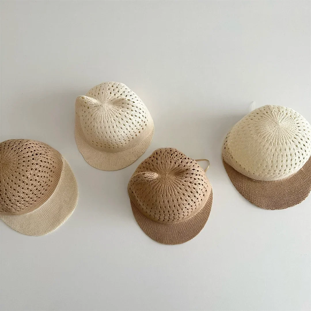 Gorra de verano plana con visera ventilada estilo coreano - imagen 5