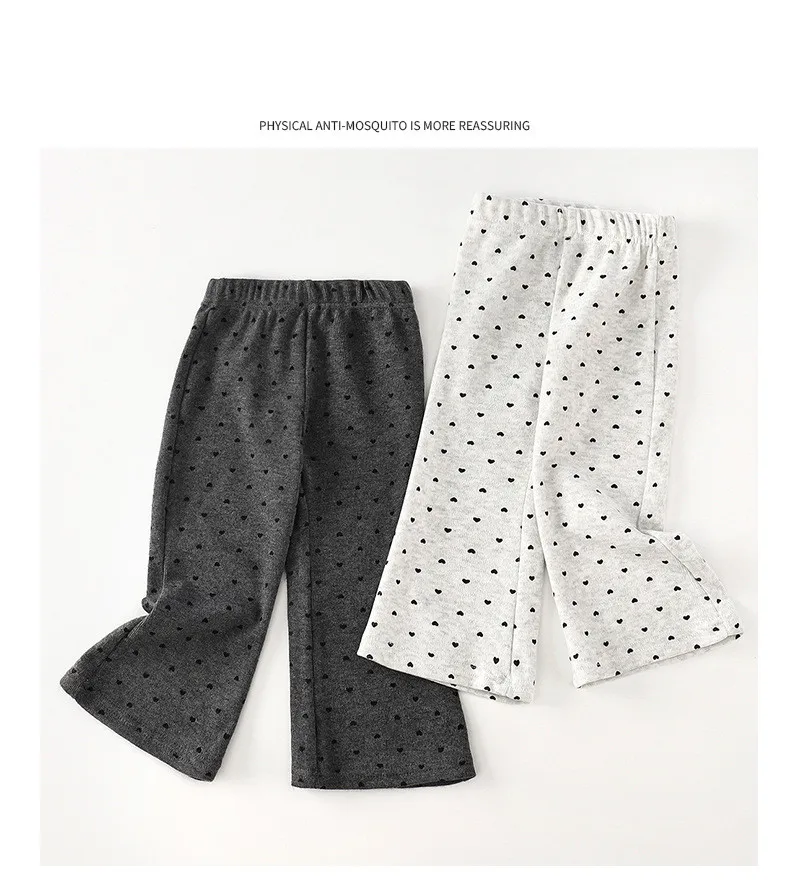 Pantalón acampanado suelto para uso diario