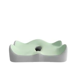 Cojín de memoria para silla y soporte lumbar en algodón
