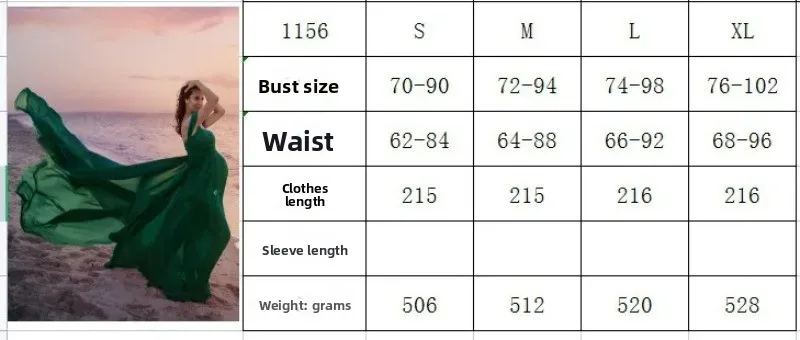 Vestido maxi de maternidad con mangas de volantes