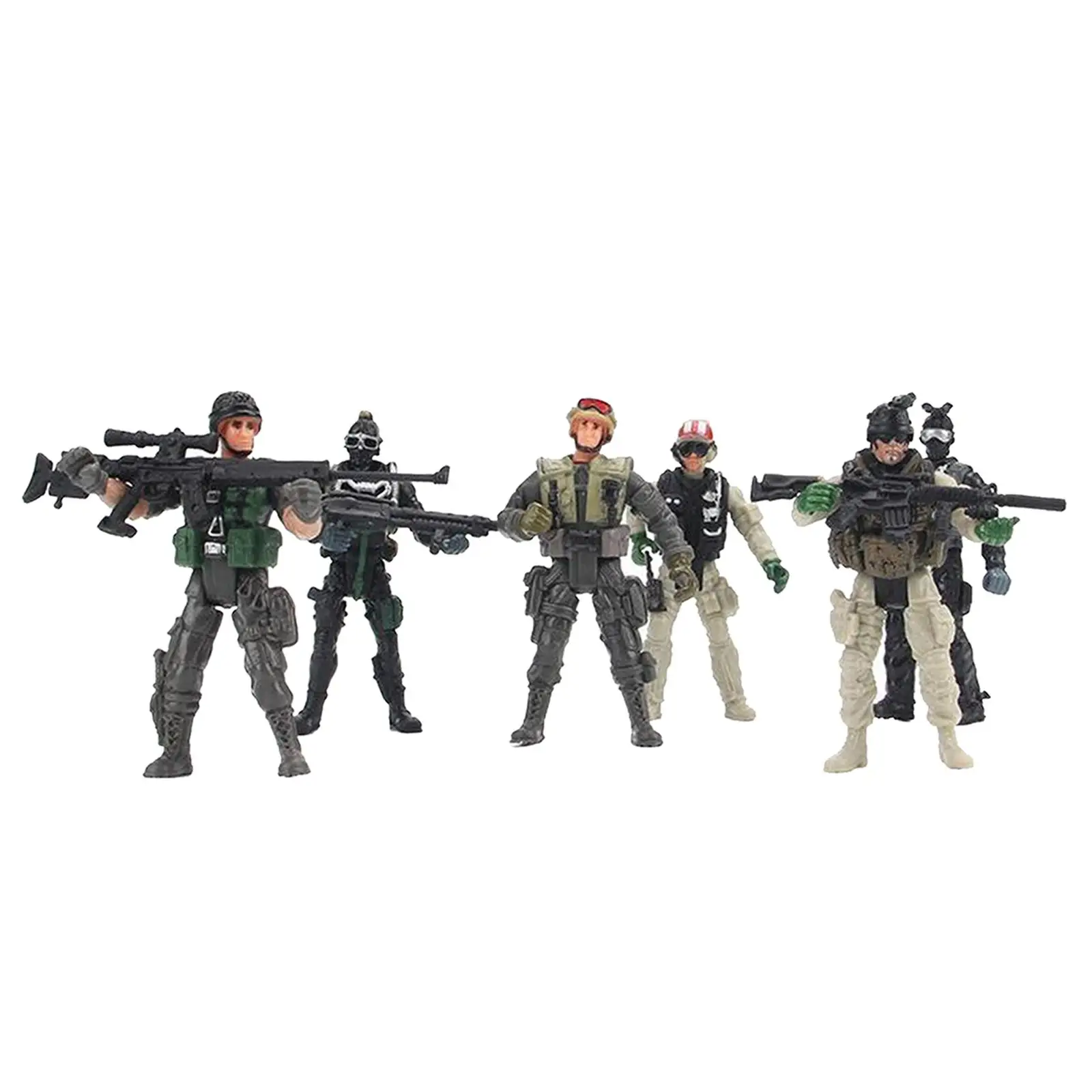 Figura de acción de soldado para niños con accesorios de juego - imagen 2