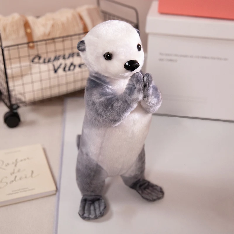 Peluche Kawaii de canguro y mapache suave para niños, decoración - imagen 2