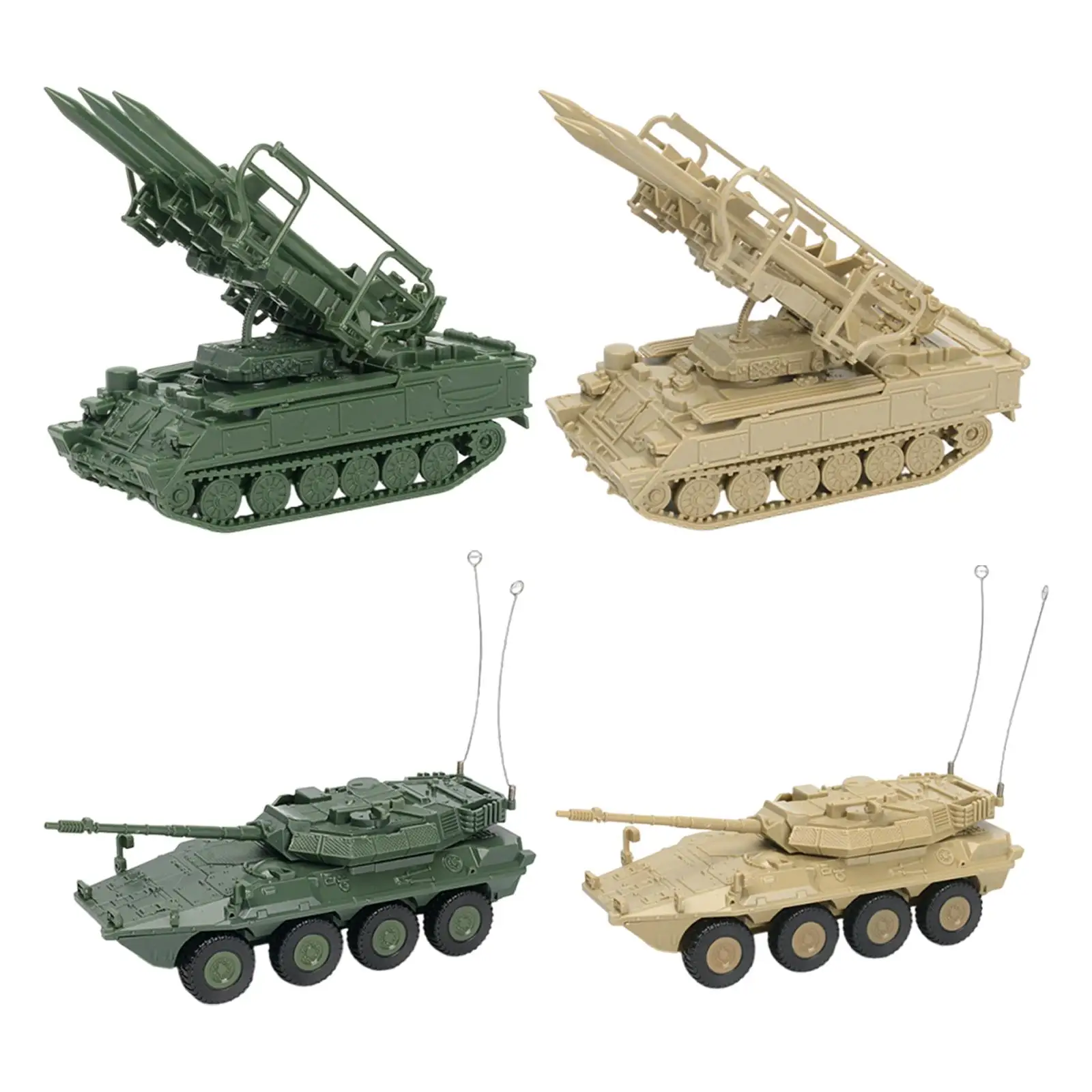 Maqueta de tanque con ensamblaje para montar - imagen 2