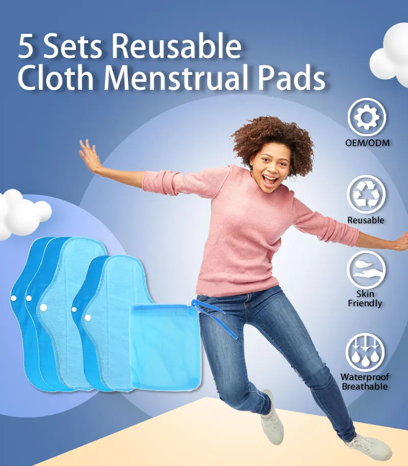 Almohadilla reusable vista superior