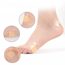 Tiritas para ampollas ovaladas impermeables del talón de pies
