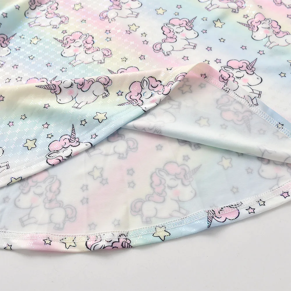 Vestido unicornio estampado para niña Dxton – Fresco y cómodo - imagen 3