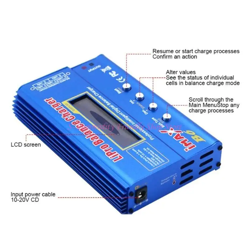 Cargador con balanceo para batería de coche teledirigido - imagen 5