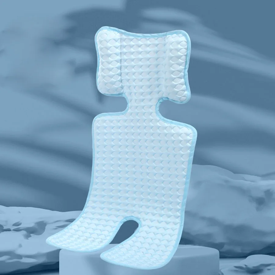 Colchoneta de algodón transpirable para cochecito, lavable y fresca - imagen 4