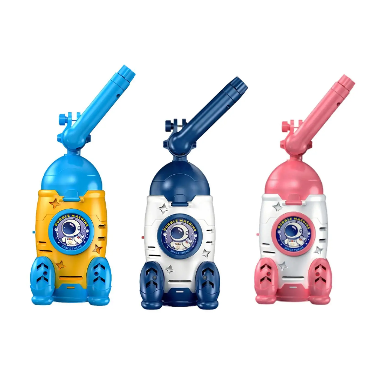 Máquina de burbujas cohete con luces, para niños y fiestas - imagen 3