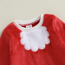 Tregren Conjunto sudadera y pantalón felpa para bebé y niña – Invierno