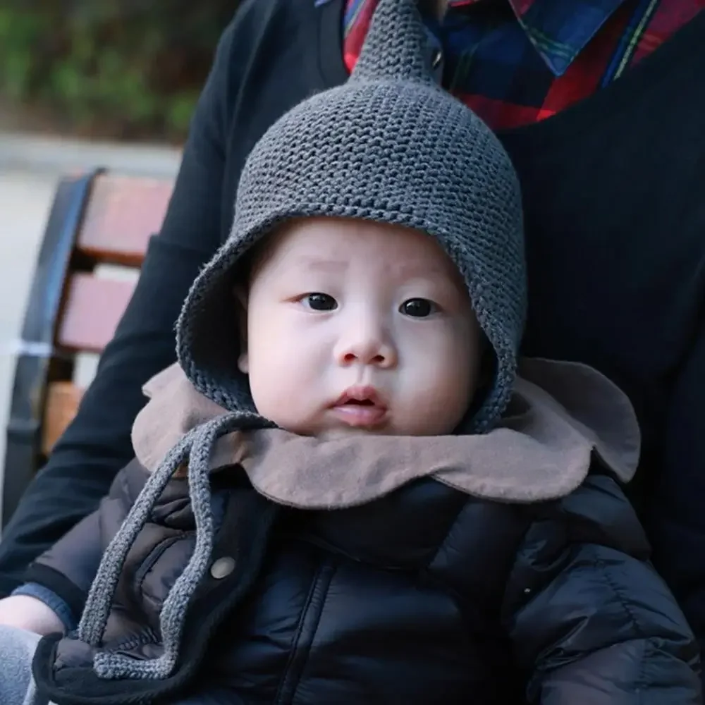 Gorro de punto con orejeras para bebé – Cálido y transpirable - imagen 2