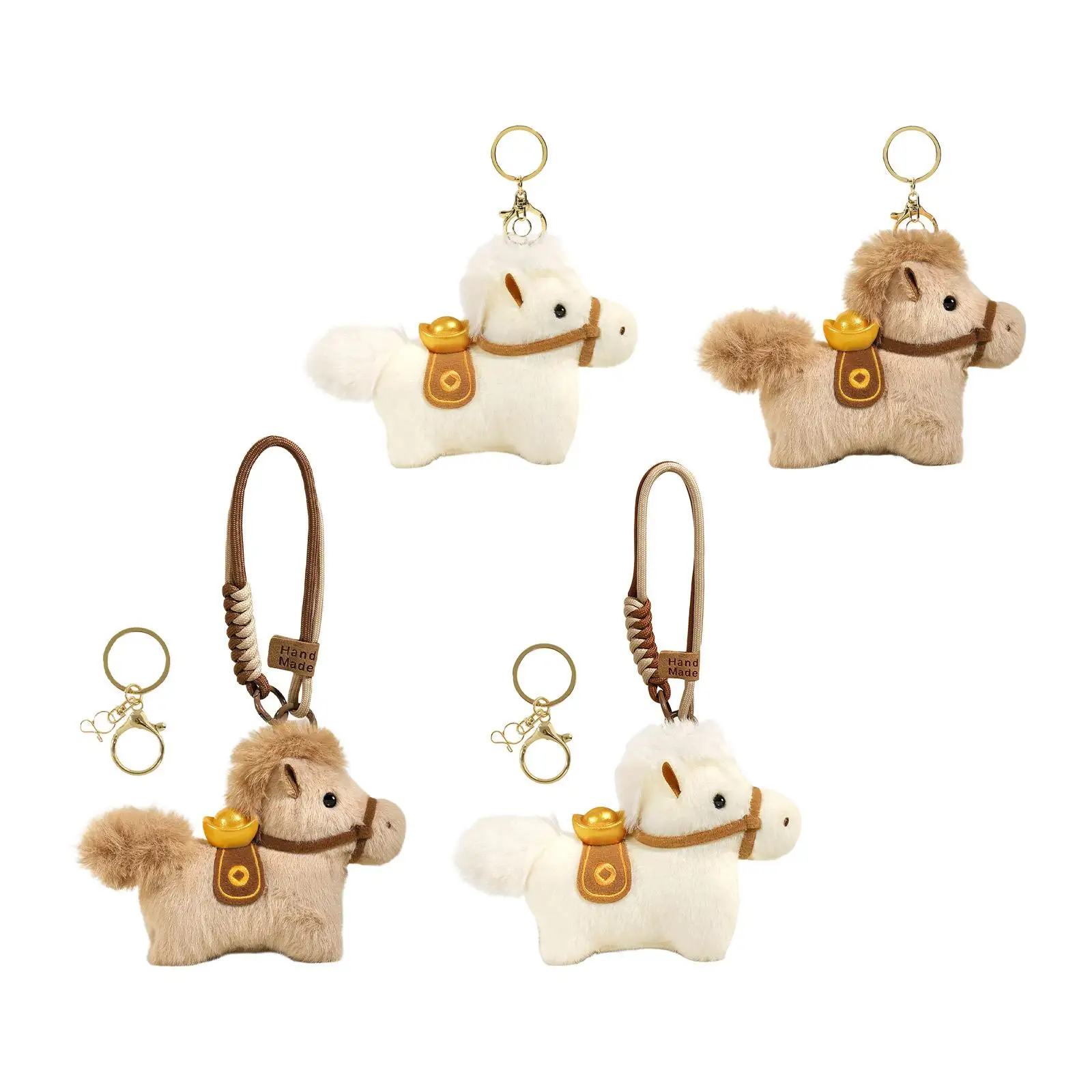 Llavero de caballo para bolso con colgante recuerdo bendición - imagen 4